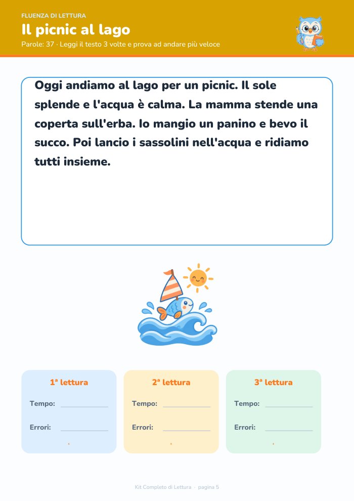 Leggi e cronometra